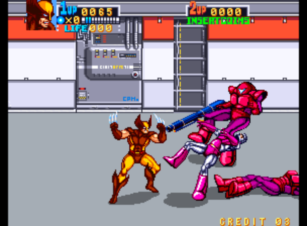 X-Men (2 Players ver EAA) Screenshot 1